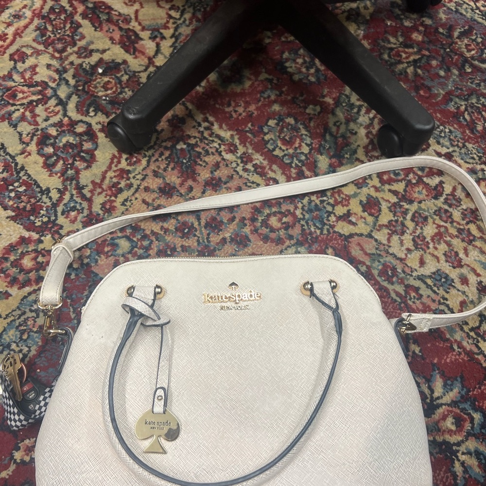 Kate Spade White Shoulder Bag